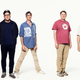 From left to right: Steve West, Scott Kannberg, Stephen Malkmus, Bob Nastanovich and Mark Ibold